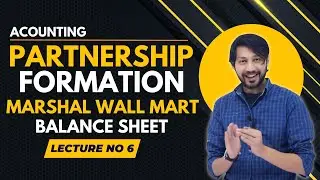 Partnership Formation Marshal Wall Mart 2, Initial Balance Sheet