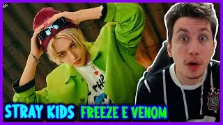 REAGINDO A FREEZE E VENOM | STRAY KIDS