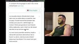 French Reading Practice:  Improving My Spoken French, 