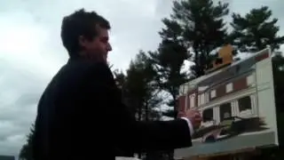 Time-lapse of Live Wedding Painting by Mark at the Mansion on Turner Hill