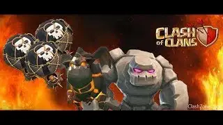[TH9] GOLALOON ,Attack strategy,3 star guarantee.