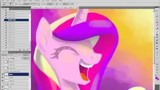 Let's Paint a portrait of Cadance