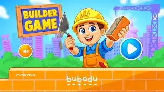 Kids Builder Game | Fun Construction Game for Children #KidsGame  #BuilderGame #kidsplay 