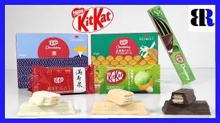 KIT KAT Chocolatory Chocolate | Sake | Hokkaido Melon & Mascarpone | Dark Chocolate