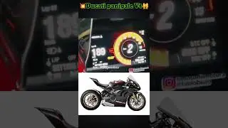 Ducati Panigale V4 Top Speed Test 🔥 | Beast Mode ON! 🇮🇹🔥