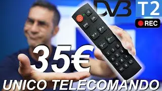 ⚠️NON CAMBIARE LA TUA TV⚠️ DECODER DIGITALE TERRESTRE 2021 DVB-T2 ECONOMICO CON UNICO TELECOMANDO