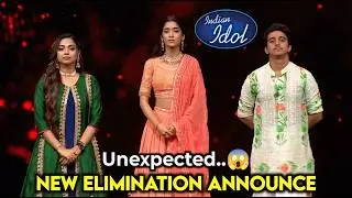Unexpected Elimination Announce 😲 | Indian Idol Season 16 | Big Elimination Today Episode