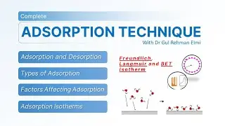 ADSORPTION, desorption, absorption and ISOTHERMS | Physical and Chemical Adsorption | Pharmaceutics