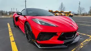 Corvette on Lexani Wheels