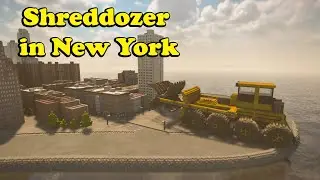 Shreddozer in New York 🐻 Teardown