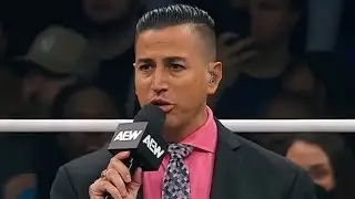 Justin Roberts announces the Light Out Match - AEW Dynamite (Tulsa, Oklahoma - 01/07/26)