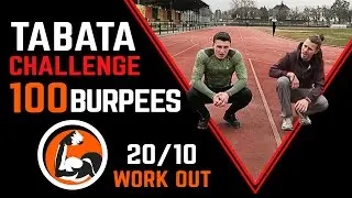 TABATA Workout : 100 Burpees Challenge - TABATAMANIA