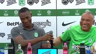 Jayder Asprilla no pudo contener la emoci&oacute;n en Rueda de Prensa 🥹