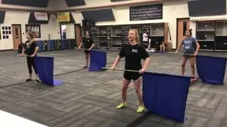 75069 - MHS Guard - Flag Toss Back Hand 45