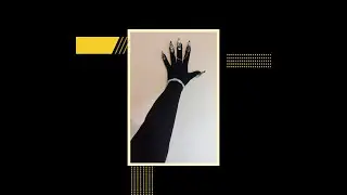 Long Graphite gloves Opera Length with silver Long Stiletto Nails - Elegant and Edgy Accessory fo...