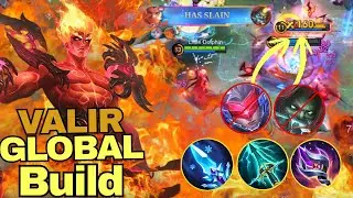 Valir 8 Kills With 16 Assist 😳😳 Valir Best Build 2025 😱😱 Valir Gameplay 🔥🔥