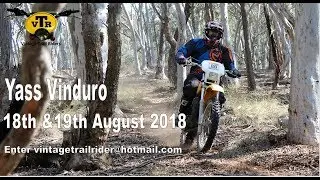 Vinduro at Yass  Australia  2018