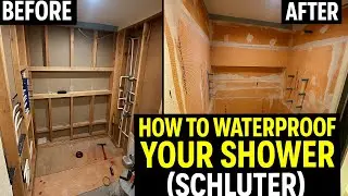 How to Waterproof a Shower with Schluter KERDI Step-by-Step Guide