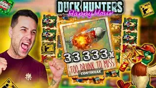 HISTORIC: 2 MAX WINS in the NEW Duck Hunter Happy Hour🦆