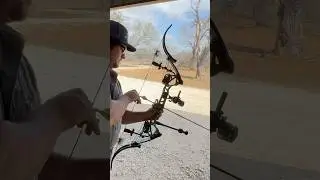 Oneida phoenix sending an arrow 70 yards at a 60 yard target&hellip;.