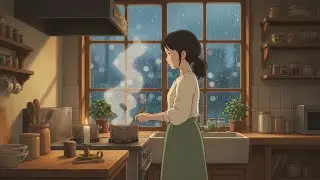 Cooking in the Rain: Calm, Cozy, and Peaceful Moments