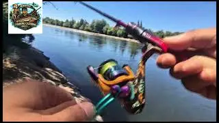 Pesca rio cautin bastante pique en un dia con mucha calor