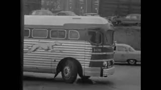 1955 Christmas festivities in Roanoke, Va.