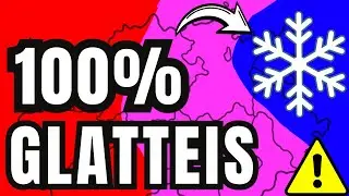 LEBENSGEFAHR AM WOCHENENDE! ❄️ Hier droht 100% Blitzeis-Chaos! 🚗