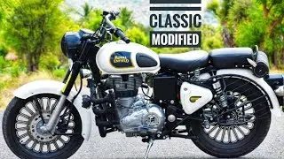 Modified RE Classic 350 | White Modified | Ash Modified | Best Accessories for Ash 350 |