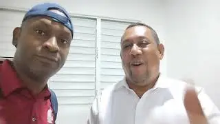 Ingeniero Pablo Olmo,el Regidor Ram&oacute;n al gracias, y Bienvenido brazoban con mira a la gran marcha FP