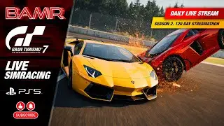 121725P2 BAMR Races Live: SimRacing Through Gran Turismo 7 on PS5! 🚗💨 Join the High-Speed Action!