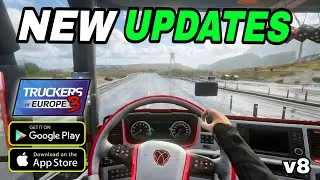 😱Наконец-то вышло обновление для игры Truckers of Europe 3! Полный обзор от Dwaytec - 5 новых изм...