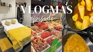 VLOGMAS #1: HOME RESET | SHOPPING AFRICAN FOOD | PREPARING FOR CHRISTMAS | COOKING