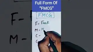 FMCG || Full Form Of FMCG || FMCG Ka full Form || #shorts #trending #viral #ssc #upsc #pw #ssccgl