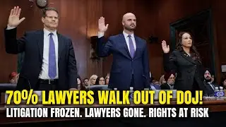 DOJ Civil Rights Division Dismantled? 70% Staff Exit & Litigation Freeze | What It Means for America
