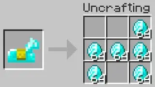 Minecraft Manhunt, But I Can Reverse Crafting...
