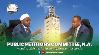 PUBLIC PETITIONS COMMITTEE, N.A. - MEETING PS STATE DEPARTMENT OF LANDS, 11TH NOV 2025