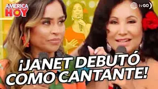 América Hoy: Janet Barboza debutó como cantante (HOY)