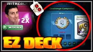 *SPARKY SHUTDOWN!* WithZack 2x Elixir Duo Sparky Challenge Best Deck - Clash Royale 2020