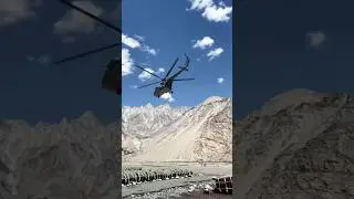 The Indian airforce Mi-17 Helicopter IAF #youtubeshorts #indian #indianairforce #army #india #vlog