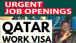 Work in Qatar as a foreigner | no agent, no fee| visa sponsorship