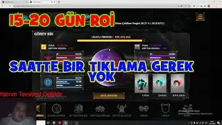 15 G&uuml;nde Roi Ve G&uuml;nde 8 $ Kazandıran p2e Oyun Kryptonrobot