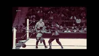 Nia Jax - Turnbuckle-Lifted Short-Arm Clothesline