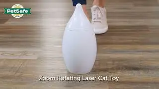 PetSafe&reg; Zoom Rotating Laser Cat Toy