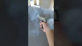 Silver sound pistol firing video ( M226 Titen sound gun )