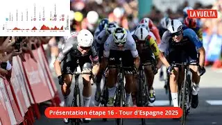 Pr&eacute;sentation Etape 16 Tour d'Espagne 2025 - Une Etape pour Puncheurs // Cyclisme