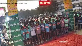 Race Start - Time: 6:23AM - 6:27AM | Mutthu Marathon 2026 | NOVARACE
