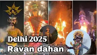 Delhi 2025 Ravan Dehan 😱|| Vivek Vihar || #trending #viral #foryou #ravandahan #ramayan #youtube 