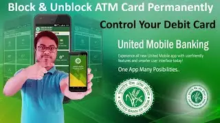 United Bank Of India ATM Block & Unblock Online Through Mobile Banking App In 2020 | UBI Mbanking