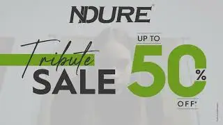 NDURE | Tribute Sale | Up to 50% Off